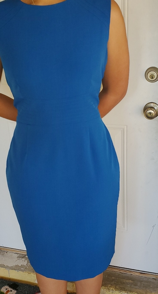 Kasper Blue Dress